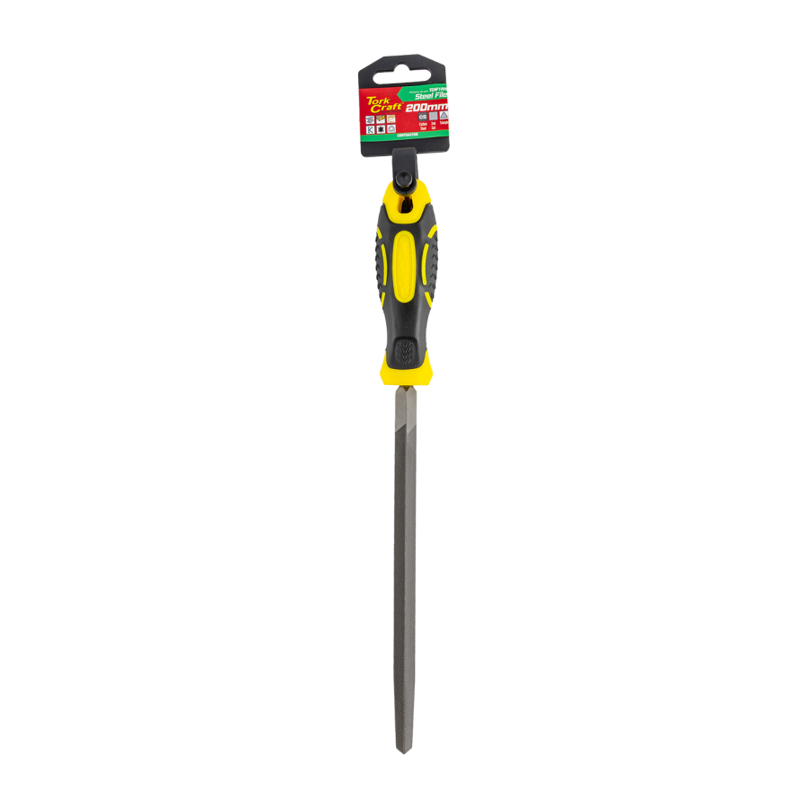 (image for) Steel File Tri/angle 200mm 2nd Cut