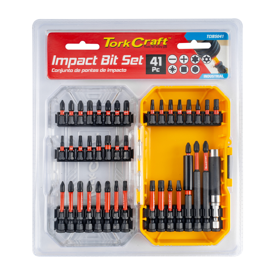 (image for) Impact Bit Set 41pc Bit Holder Insert Bit 25mm Power Bit 50mm & 90mm
