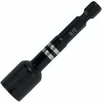 Impact Nutsetter 3/8'x 65mm Magnetic Carded (image for) Impact Nutsetter 3/8'x 65mm Magnetic Carded