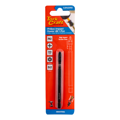 (image for) Impact Ph2 X 90mm Power Bit 1pc Carded
