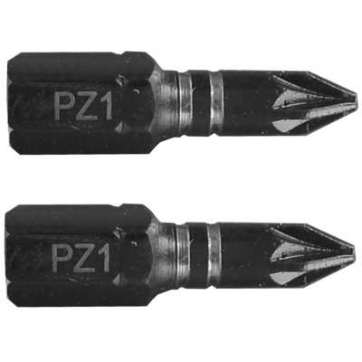 (image for) Impact Pozi.1 X 25mm Ins.bit 2/card Pz1