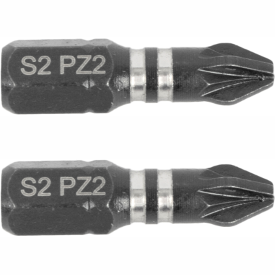 (image for) Impact Pozi.2 X 25mm Ins.bit 2/card Pz2