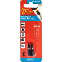 (image for) Torx Tx 20 Impact Insert Bit 25mm 2pc Carded