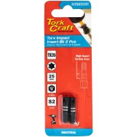 (image for) Torx Tx 35 Impact Insert Bit 25mm 2pc Carded