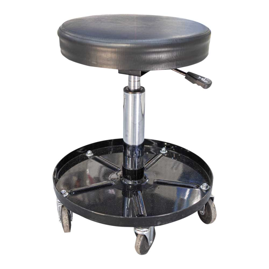 (image for) Mechanic Chair Adj. Round Seat & Tool Tray
