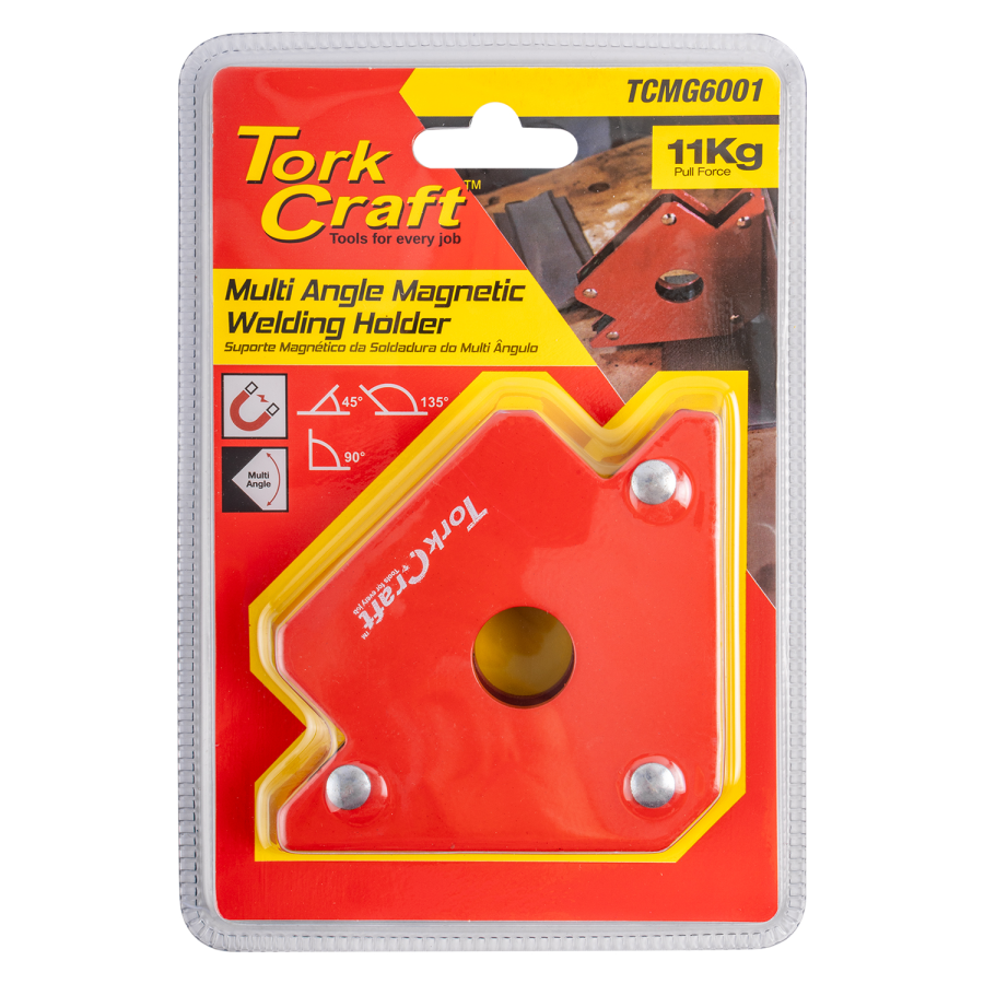 (image for) Magnetic Welding Holder 11.4kg P/force 45-90-135 Deg Multi Angle