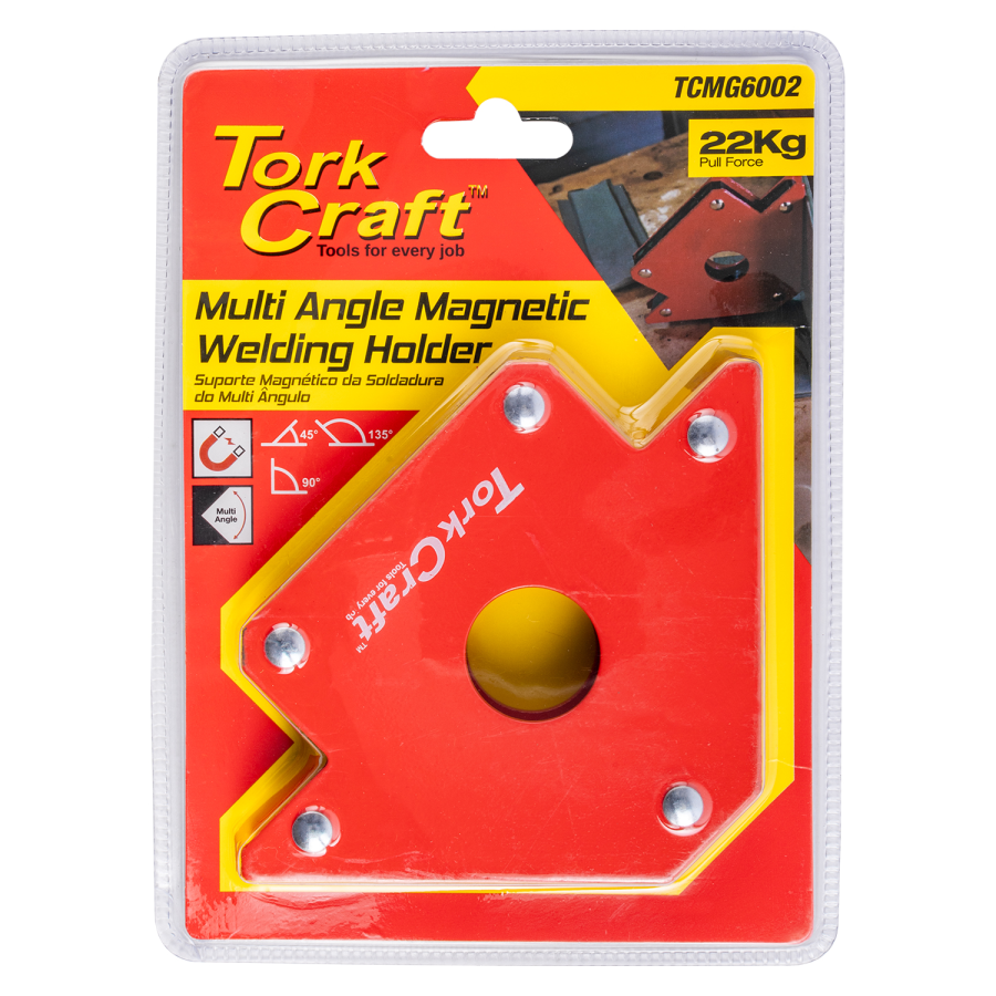 (image for) Magnetic Welding Holder 22.7kg P/force 45-90-135 Deg. Multi Angle