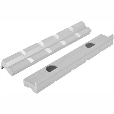 (image for) Vice Jaws Magnetic Alum. 200mm X 32mm 2pc Prism Face