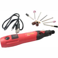 (image for) Mini Tool Set Cordless 3.7v Li-ion Usb Rechargeable C/w Accesories