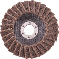 Flap Disc Non Woven 115x22 Coarse Yellow Tcfd (image for) Flap Disc Non Woven 115x22 Coarse Yellow Tcfd