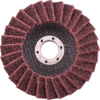 Flap Disc Non Woven 115x22 Medium Red Tcfd (image for) Flap Disc Non Woven 115x22 Medium Red Tcfd