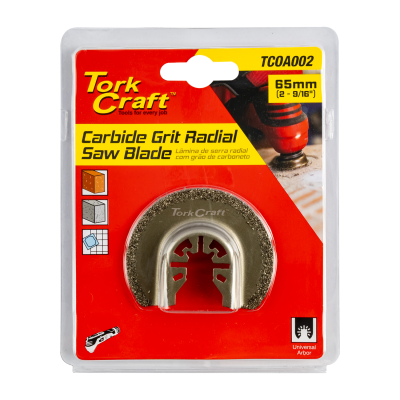 (image for) Tork Craft TCOA002 Quick Change Carbide Grit Radial Saw Blade 65mm