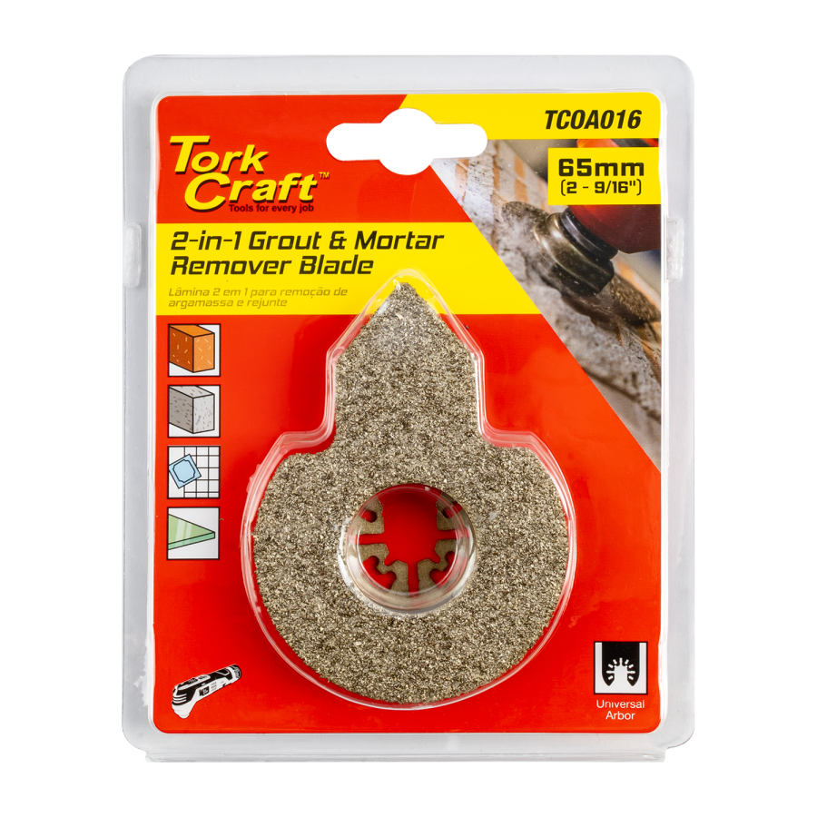 (image for) Tork Craft TCOA016 Quick Change Grout And Mortar Remover 65mm