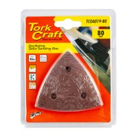 (image for) Oscillating Sandpaper A/o 80mm 10pc Delta Shape 80grit