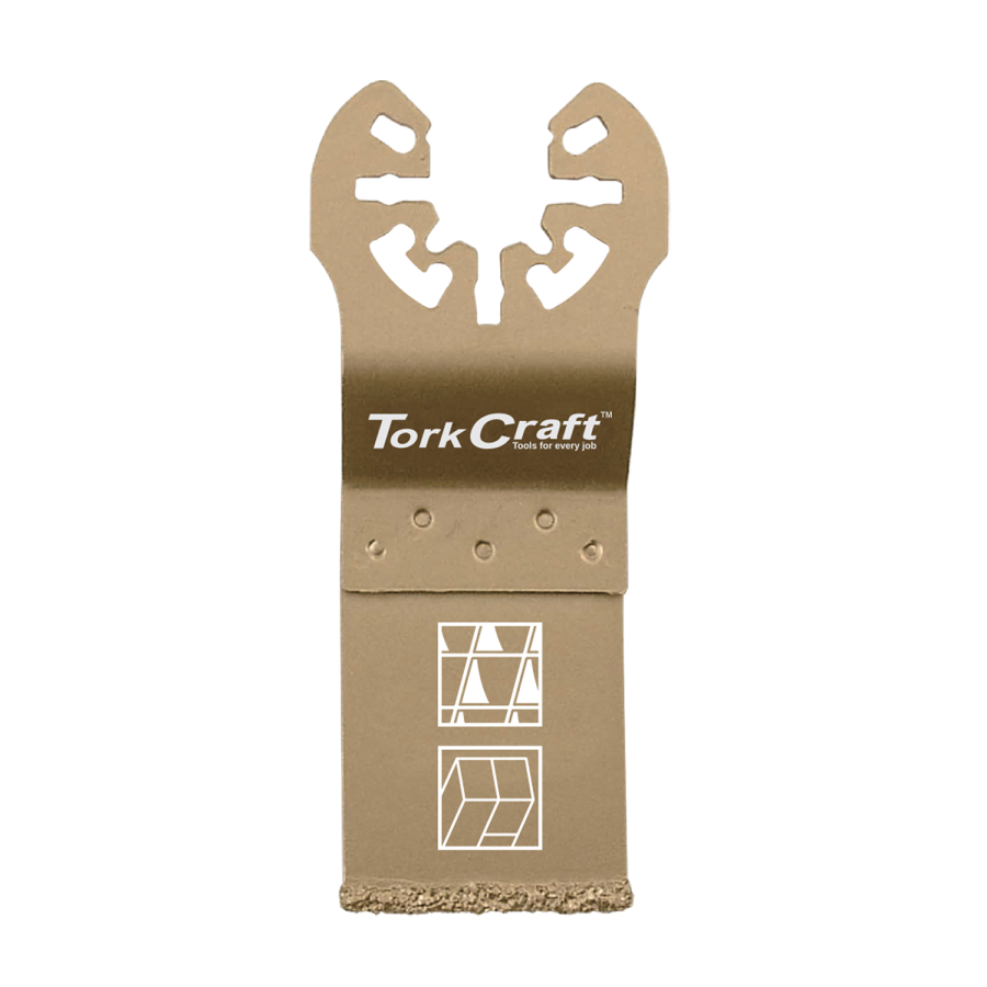 (image for) Carbide Grit Plunge Cut Oscillating Blade 41mm X 28mm