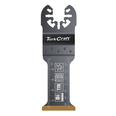 (image for) Tork Craft Titanium Plunge Cut Metal Oscillating Blade 54mm X 32mm TCOA051