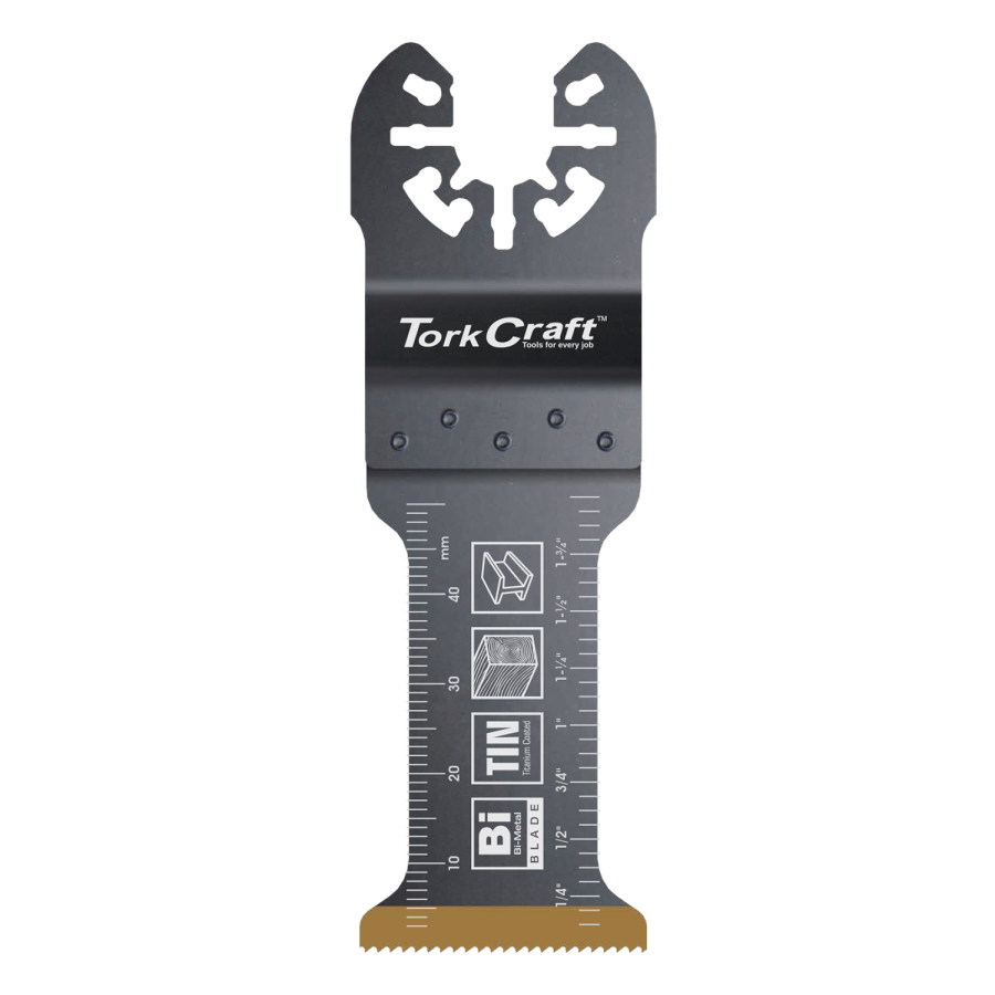 (image for) Tork Craft Titanium Plunge Cut Metal Oscillating Blade 54mm X 32mm TCOA051