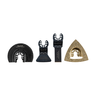 (image for) Quick Change Oscillating Tile Working Accessory Kit 4pc