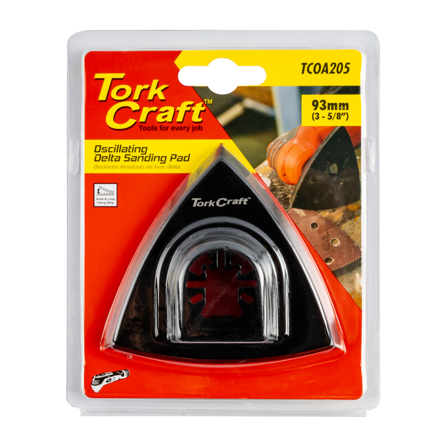 (image for) Quick Change Base & Arbor 93mm Hook And Loop Delta Micro