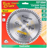 Blade Contractor 180 X 60t 20/16 Circular Saw Tct (image for) Blade Contractor 180 X 60t 20/16 Circular Saw Tct