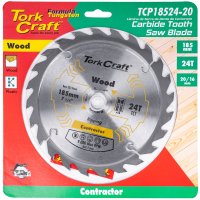 (image for) Blade Contractor 185 X 24t 20-16mm Circular Saw Tct