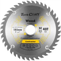 (image for) Blade Contractor 185 X 40t 30/20/16/1 Circular Saw Tct