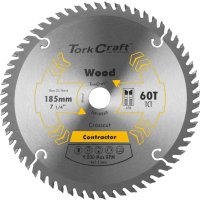 Blade Contractor 185x60t 20/16 Circular Saw Tct (image for) Blade Contractor 185x60t 20/16 Circular Saw Tct
