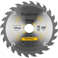(image for) Blade Contractor 190 X 24t 30/20/16 Circular Saw Tct