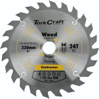 (image for) Blade Contractor 230x24t 30/1/2 Circular Saw Tct
