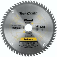 Blade Contractor 230 X 60t 30/1/20/16 Circular Saw Tct (image for) Blade Contractor 230 X 60t 30/1/20/16 Circular Saw Tct