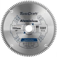 (image for) Blade Contractor Alum 250 X 100t 30/1/20/16 Circular Saw Tct