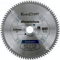 (image for) Blade Contractor Alum 250 X 80t Tcg Neg 30mm Circular Saw Tct