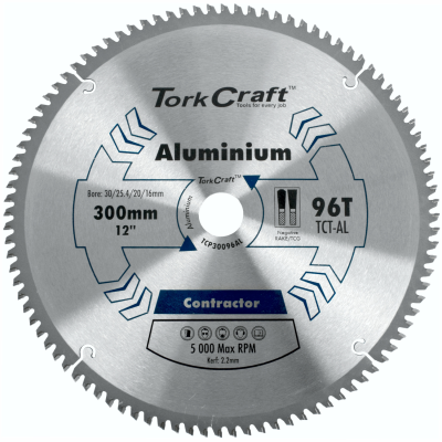 (image for) Blade Contractor Alum 300 X 96t 30/1/20/16 Circular Saw Tct