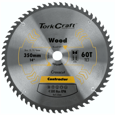 (image for) Blade Contractor 350 X 60t 30 Circular Saw Tct