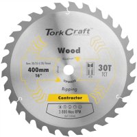 (image for) Blade Contractor 400 X 30t 30/1 Circular Saw Tct