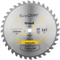 (image for) Tct Saw Blade Ripping 600x36t 40/30/25.4/20/16