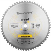 Tct Saw Blade 600x60t 4mm Kerf 40/30/1/20/16 (image for) Tct Saw Blade 600x60t 4mm Kerf 40/30/1/20/16