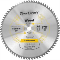 Tct Saw Blade Rip & Cross 600x72t 40/30/25.4/20/16 (image for) Tct Saw Blade Rip & Cross 600x72t 40/30/25.4/20/16