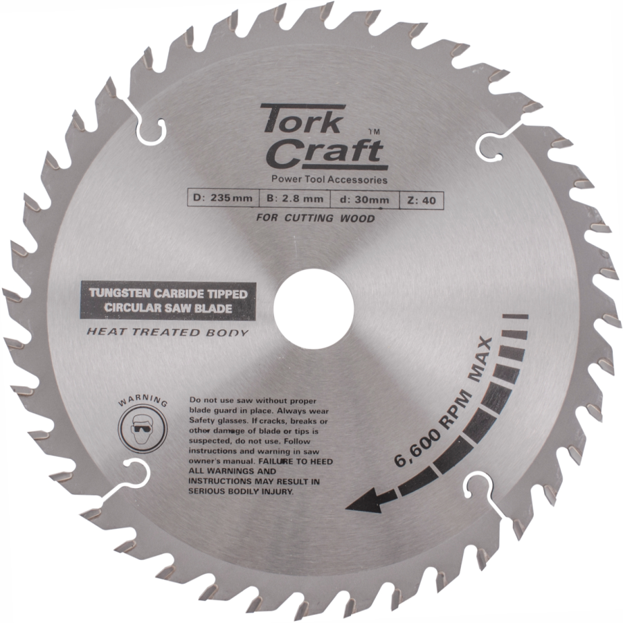 (image for) Blade Tct 235 X 40t 30/25/16 Atb Positive Profesional Industrial