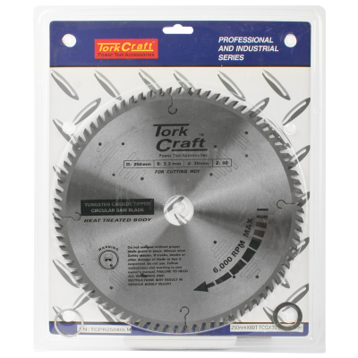 (image for) Blade Tct 250 X 80t 30/1/20 Tcg Positive Profesional Industrial