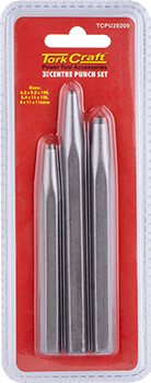 (image for) Tork Craft Center Punch Set 3pc