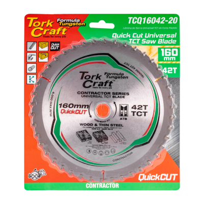 (image for) Universal Quick Cut Tct Blade 160x42t 20-16