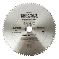 (image for) Tct Blade Steel Cutting. 300 X 80t 30mm Bore