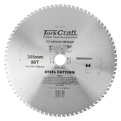 (image for) Tct Blade Steel Cutting 305x80t 30mm