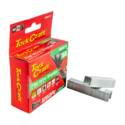 (image for) Flat Wire Staple 16g X10.6mm X 10mm T50 1250pc C/steel For Tcsg0210
