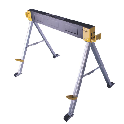 (image for) Saw Horse Steel Tressle 900mm X 730mm Foldable Single Frame