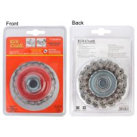 (image for) Wire Cup Brush 80 X M14 Knotted Stainless Steel Tcw