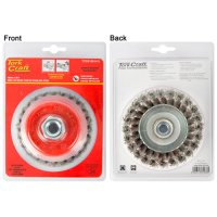 (image for) Wire Cup Brush 100 X M14 Knotted Stainless Steel Tcw