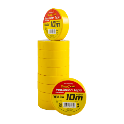 (image for) 0.15mmx15mmx10m Yellow Insulation Tape