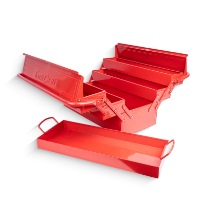 (image for) Cantilever Tool Box Empty 6x Tray 470x220x230mm